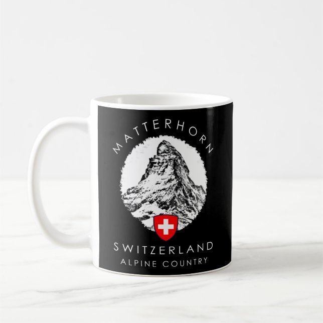 Switzerland Matterhorn Xo4U Original Coffee Mug (Left)