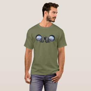 Switzerland Mountain Range Binoculars T-Shirt
