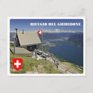 Switzerland - Mountain Refuge of Ghiridone - Postcard