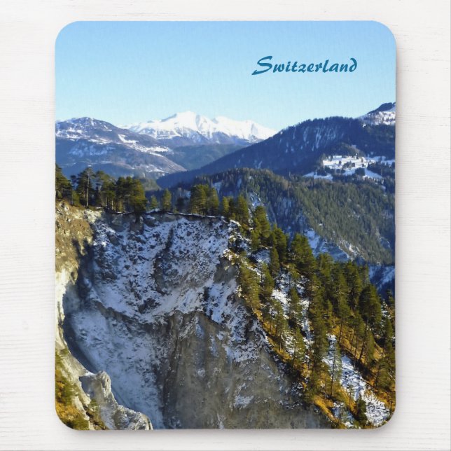 Switzerland Mouse Mat (Front)