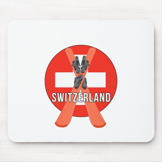 Switzerland Mouse Mat (Front)