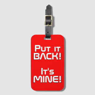 Switzerland National Flag Patriotic Luggage Tag