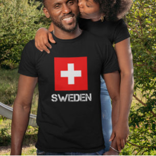 Switzerland or Sweden? Isn't the same? Swiss Flag T-Shirt