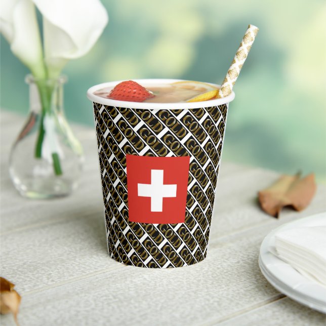 SWITZERLAND  PAPER CUPS (Insitu)