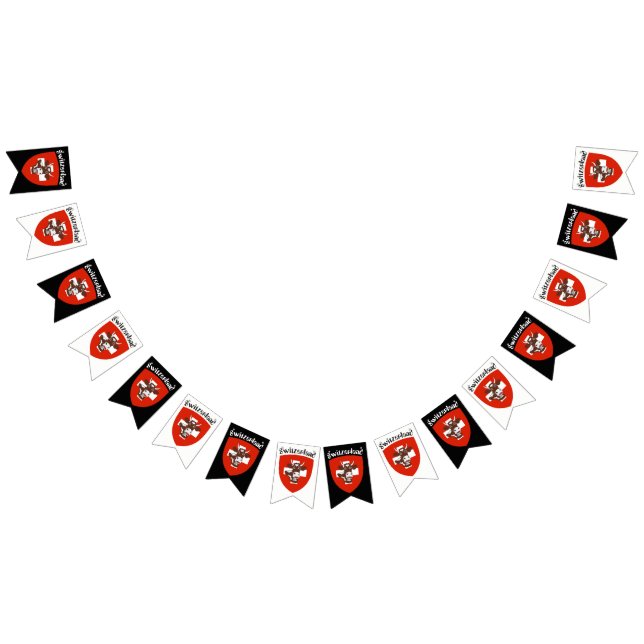 Switzerland Party Bunting Banner (All)