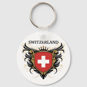 Switzerland [personalise] key ring