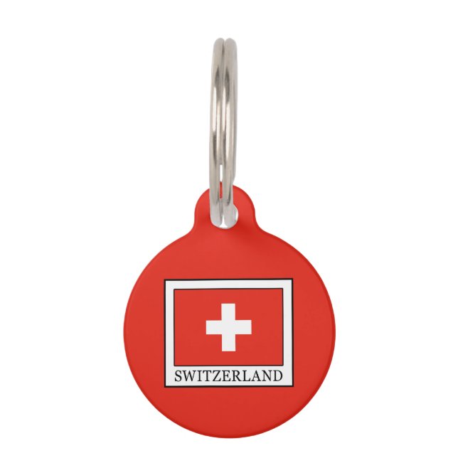 Switzerland Pet Tag (Front)