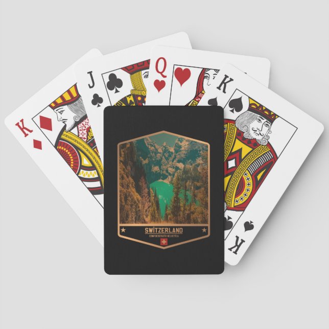 Switzerland Playing Cards (Back)
