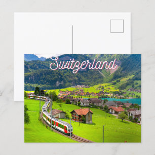 Switzerland  postcard