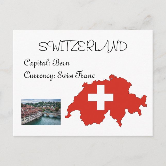 Switzerland Postcard (Front)