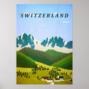 Switzerland Poster