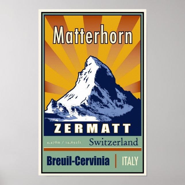 Switzerland Poster (Front)