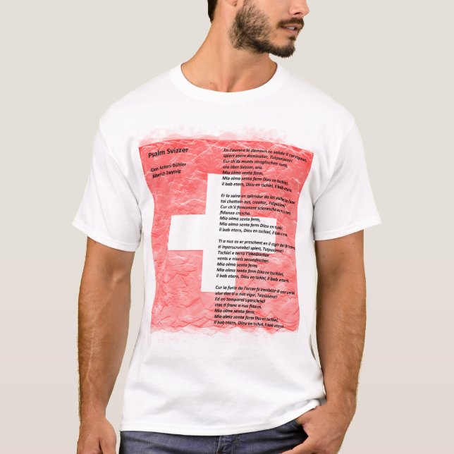Switzerland - Psalm svizzer T-Shirt (Front)