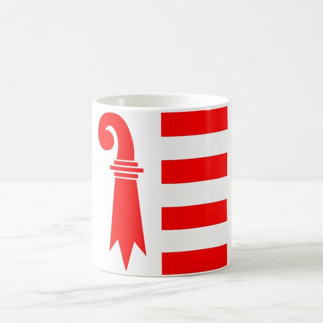 switzerland region canton jura flag coffee mug (Center)