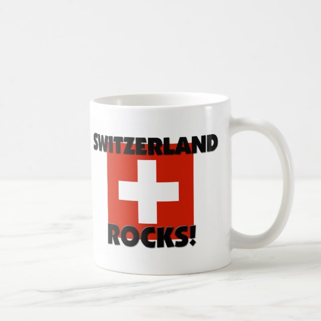 Switzerland Rocks Coffee Mug (Right)