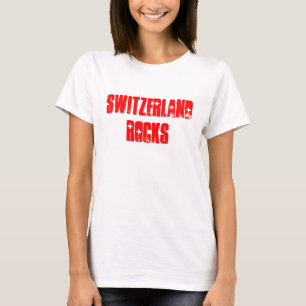 Switzerland Rocks souvenir T-Shirt