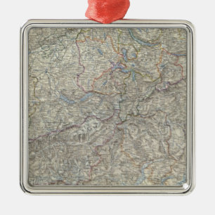 Switzerland, Savoy, Piedmont Metal Tree Decoration