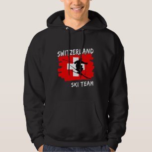 Switzerland Ski  Hoodie