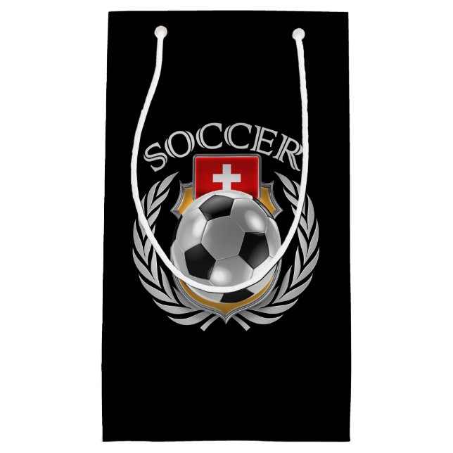Switzerland Soccer 2016 Fan Gear Small Gift Bag (Front)