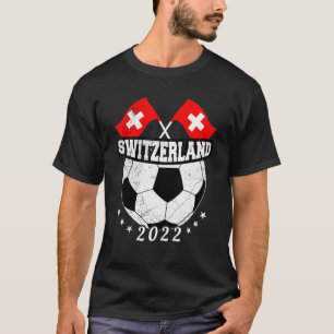 Switzerland Soccer ball Team For Men&women Footbal T-Shirt
