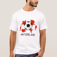 Switzerland soccer Team Supporter T-shirt