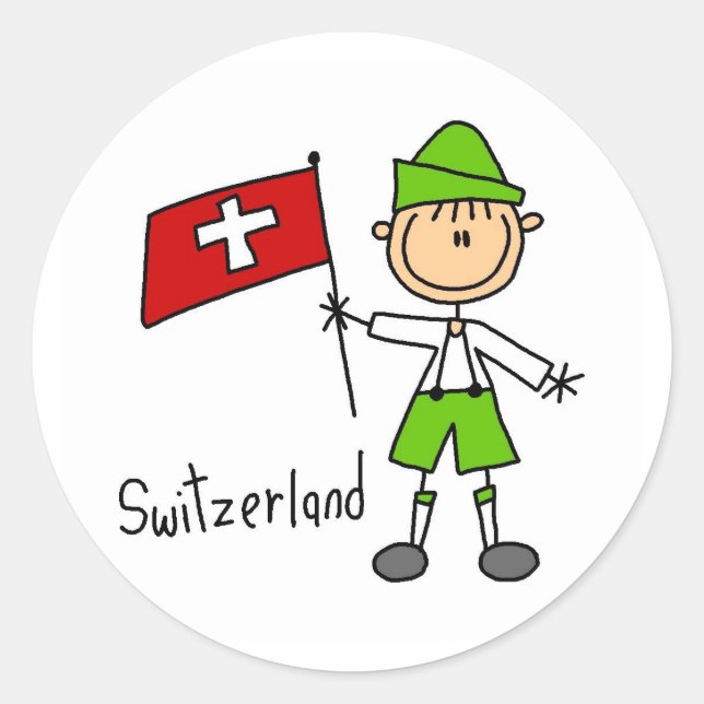 Switzerland Sticker (Front)