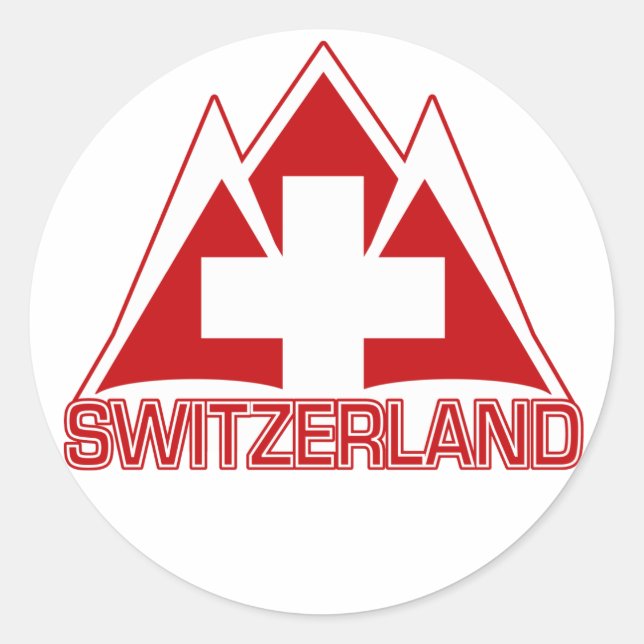 SWITZERLAND stickers (Front)