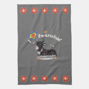 Switzerland - Suisse - Svizzera Dishcloths Tea Towel