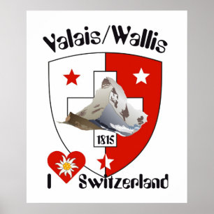 Switzerland, Suisse, Svizzera, Svizra, Switzerland Poster