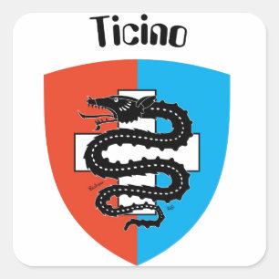 Switzerland Suisse Svizzera Svizra Switzerland Square Sticker