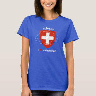 Switzerland Suisse Svizzera Svizra Switzerland T-Shirt
