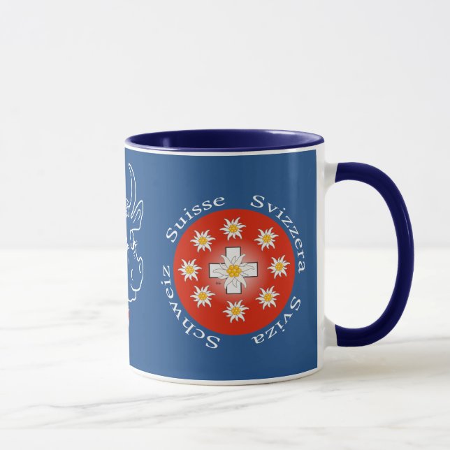 Switzerland Suisse Svizzera Svizzera Switzerland Mug (Right)