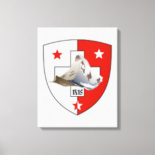 Switzerland Suisse Switzerland Wallis Canvas Print