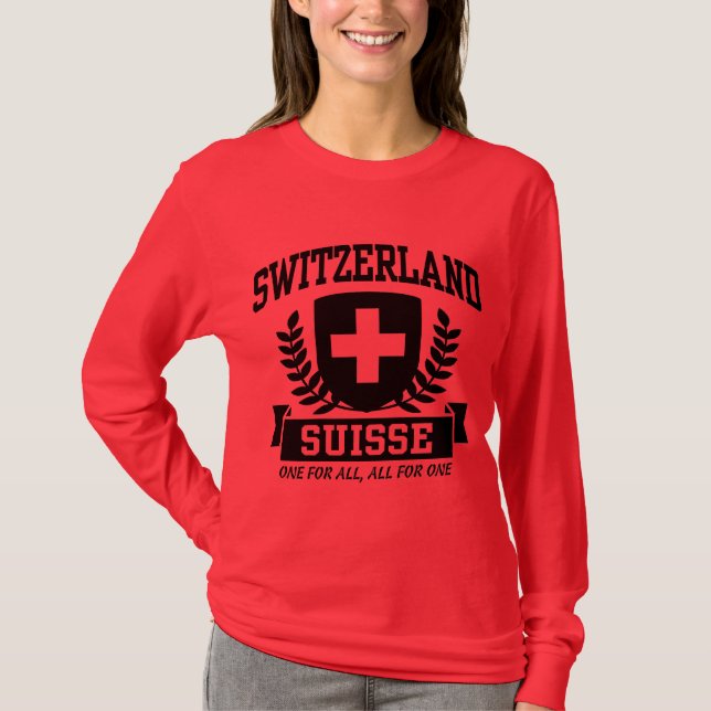 Switzerland Suisse T-Shirt (Front)