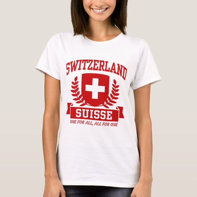 Switzerland Suisse T-Shirt (Front)