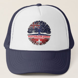 Switzerland Swiss Australian Australia Tree Roots Trucker Hat