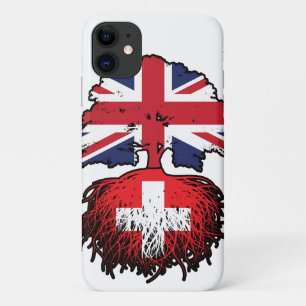 Switzerland Swiss British UK United Kingdom iPhone 11 Case