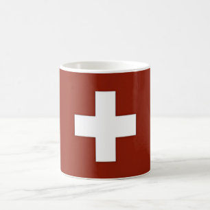 Switzerland - Swiss Flag - Coffee Mug