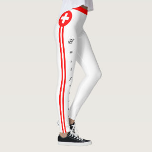 Switzerland & Swiss Flag fashion, travel/sport fan Leggings