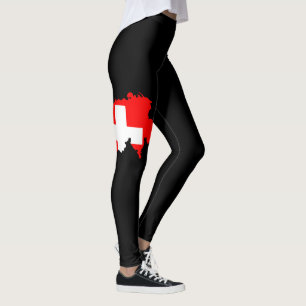 Switzerland Swiss Flag Pride Womens Fashion Leggings
