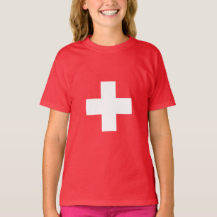 Switzerland - Swiss Flag T-Shirt