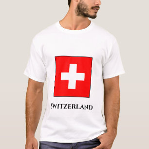 Switzerland (Swiss) Flag T-Shirt