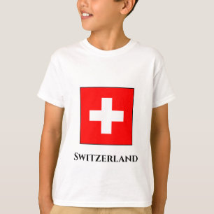 Switzerland (Swiss) Flag T-Shirt
