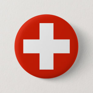 Switzerland , Switzerland 6 Cm Round Badge