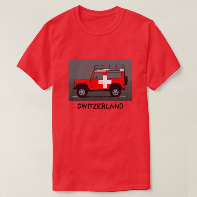 SWITZERLAND T-Shirt (Design Front)