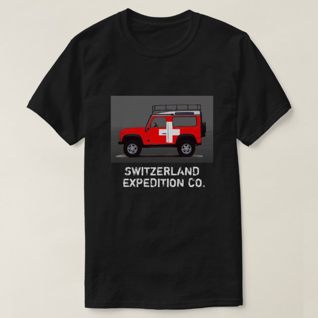 SWITZERLAND T-Shirt (Design Front)