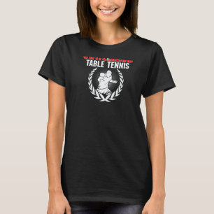 Switzerland Table Tennis Swiss Ping Pong Support T-Shirt