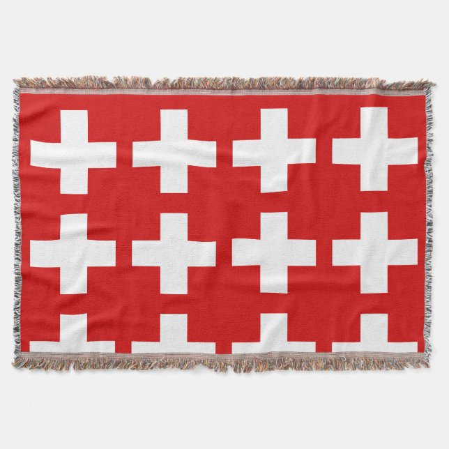 Switzerland Throw Blanket (Front)