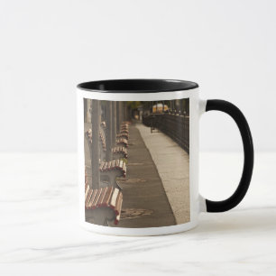 Switzerland, Ticino Canton, Lugano. Lakefront Mug