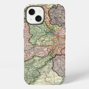 Switzerland Vintage Map iPhone 6 Tough Extreme 13 Case